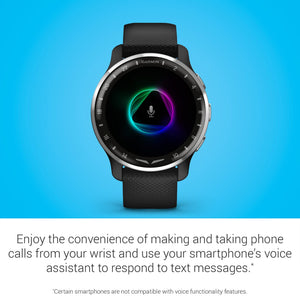 Garmin D2™ Air X10, Touchscreen Aviator Smartwatch with GPS, Aviation Weather, Call and Text, Health and Wellness Features and More, Black Garmin