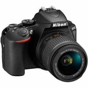 Nikon D5600 Digital SLR Camera & 18-55mm VR DX AF-P Lens - Renewed - Reconditioned Nikon
