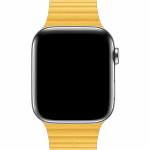 Apple Watch Leather Loop 44mm - Meyer Lemon - Medium Apple