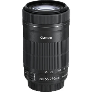 Canon EF-S 55-250mm f/4-5.6 IS STM Telephoto Zoom Lens International Version No Warranty - Used Canon