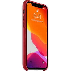 Apple Leather Case for iPhone 11 Pro - Red - Used Apple