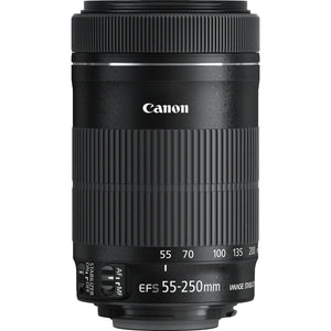 Canon EF-S 55-250mm f/4-5.6 IS STM Telephoto Zoom Lens International Version No Warranty - Used Canon