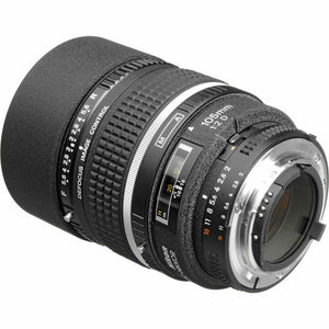 Nikon AF DC-NIKKOR 105mm f/2D Lens with Pro Filter Renewed - Reconditioned Nikon