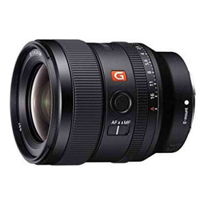 Sony E-mount FE 24mm F1.4 GM Full Frame Wide-angle Prime Lens SEL24F14GM , Black Renewed - Reconditioned Sony