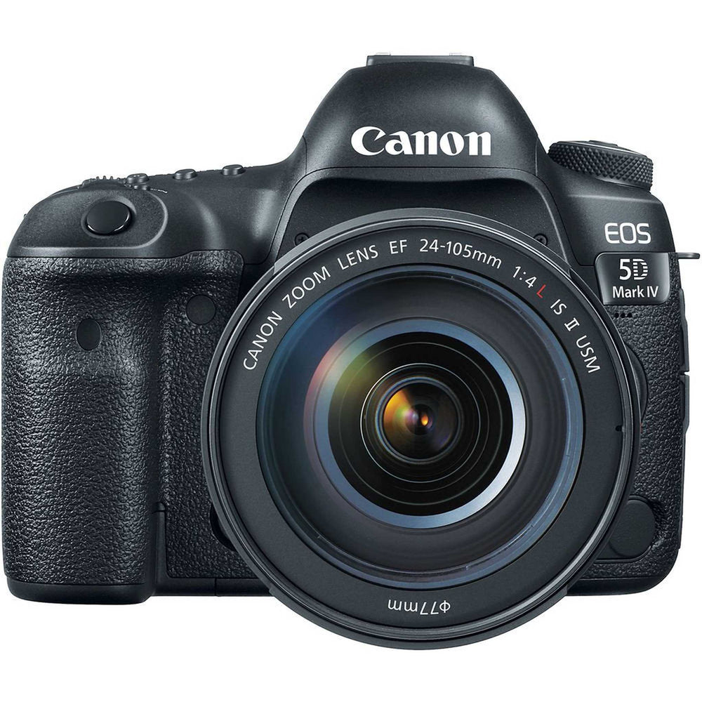 Canon EOS 5D Mark IV Digital SLR Camera with 24-105mm f/4L II Lens Bundle International Version