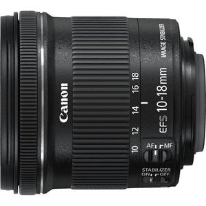 Canon EF-S 10-18MM is STM Lens - Reconditioned Canon