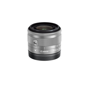 Canon EF-M 15-45mm f/3.5-6.3 Image Stabilization STM Zoom Lens Silver Certified Refurbished - Reconditioned Canon