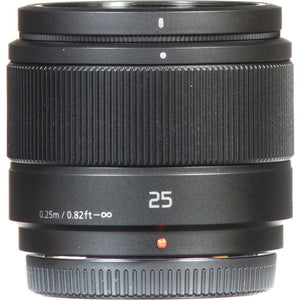 Panasonic Lumix G 25mm f/1.7 ASPH. Lens + Deluxe Lens Cleaning Kit