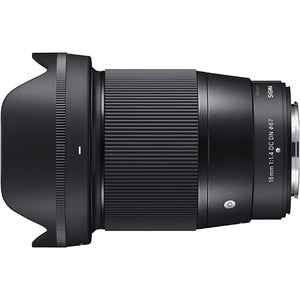 Sigma - 16mm-F/1.4 C AF DC DN Lens, Fuji X-Mount Sigma