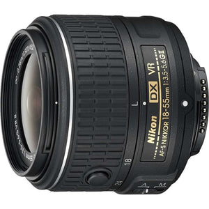 Nikon AF-S DX NIKKOR 18-55mm f/3.5-5.6G Vibration Reduction II Zoom Lens with Auto Focus for Nikon DSLR Cameras - Used Nikon