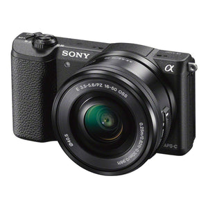 Sony a5100 16-50mm Mirrorless Digital Camera with 3-Inch Flip Up LCD Black - Reconditioned Sony