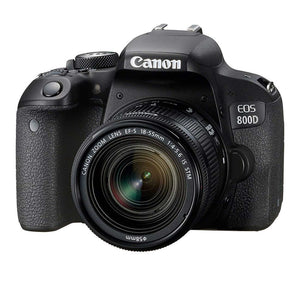 Canon EOS 800D Digital SLR with 18-55 is STM Lens Black Refurbished - Used Canon