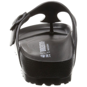 Birkenstock Essentials Unisex Gizeh EVA Sandals, 39 R EU, Black, 8-8.5 Women/6-6.5 Men Birkenstock