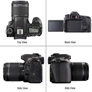 Canon EOS 80D DSLR Camera Body Only + 1 Year Warranty Canon