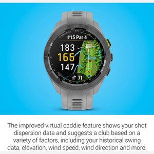 Garmin Approach S70S, Gray 42mm with Accessories Garmin