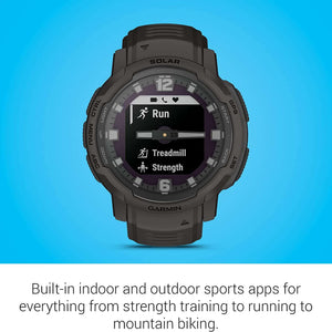 Garmin Instinct Crossover Solar Smartwatch with Standard Accessories Garmin