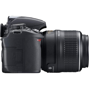 Nikon D3100 14.2MP Digital Camera with 18-55mm f/3.5-5.6 VR Lens - Black Int - Like New Nikon