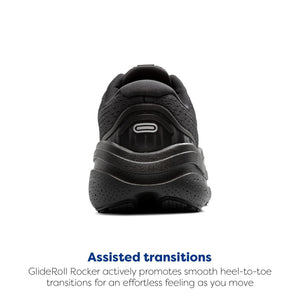 Brooks Men’s Ghost Max 2 Neutral Running & Walking Shoe - Black/Black/Ebony - 9.5 Medium