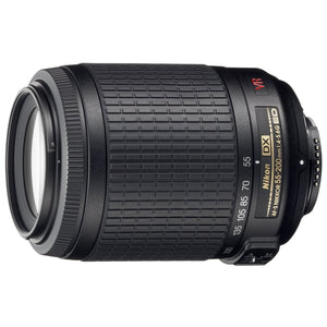 Nikon AF-S DX VR Zoom-NIKKOR 55-200mm f/4-5.6G IF-ED Lens - Reconditioned Nikon