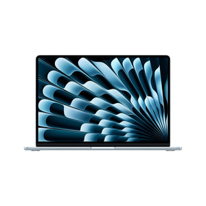 Apple 2025 MacBook Air 15-inch Laptop with M4 chip: Built for Apple Intelligence, 15.3-inch Liquid Retina Display, 16GB Unified Memory, 512GB SSD Storage, 12MP Center Stage Camera, Touch ID; Sky Blue Apple
