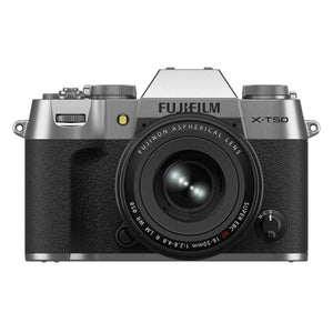 Fujifilm X-T50 Mirrorless Digital Camera XF16-50mmF2.8-4.8 R LM WR Lens Kit - Silver
