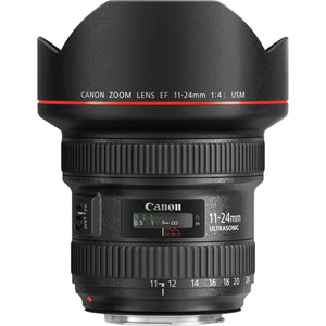 Canon EF 11-24mm F/4L USM Lens for Canon 6D, 5D Mark IV, 5D Mark III, 5D Mark II, 6D Mark II, 5Dsr, 5Ds, 1Dx, 1Dx Mark I Canon
