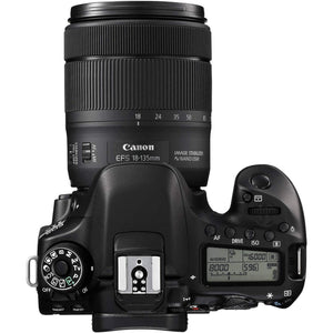 Canon EOS 80D DSLR Camera with 18-135mm is STM Lens + Flexible Tripod + UV Protection Filter + Professional Case + Card Base Bundle Canon