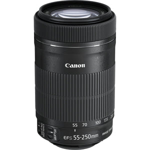 Canon EF-S 55-250mm f/4-5.6 IS STM Telephoto Zoom Lens International Version No Warranty - Used Canon