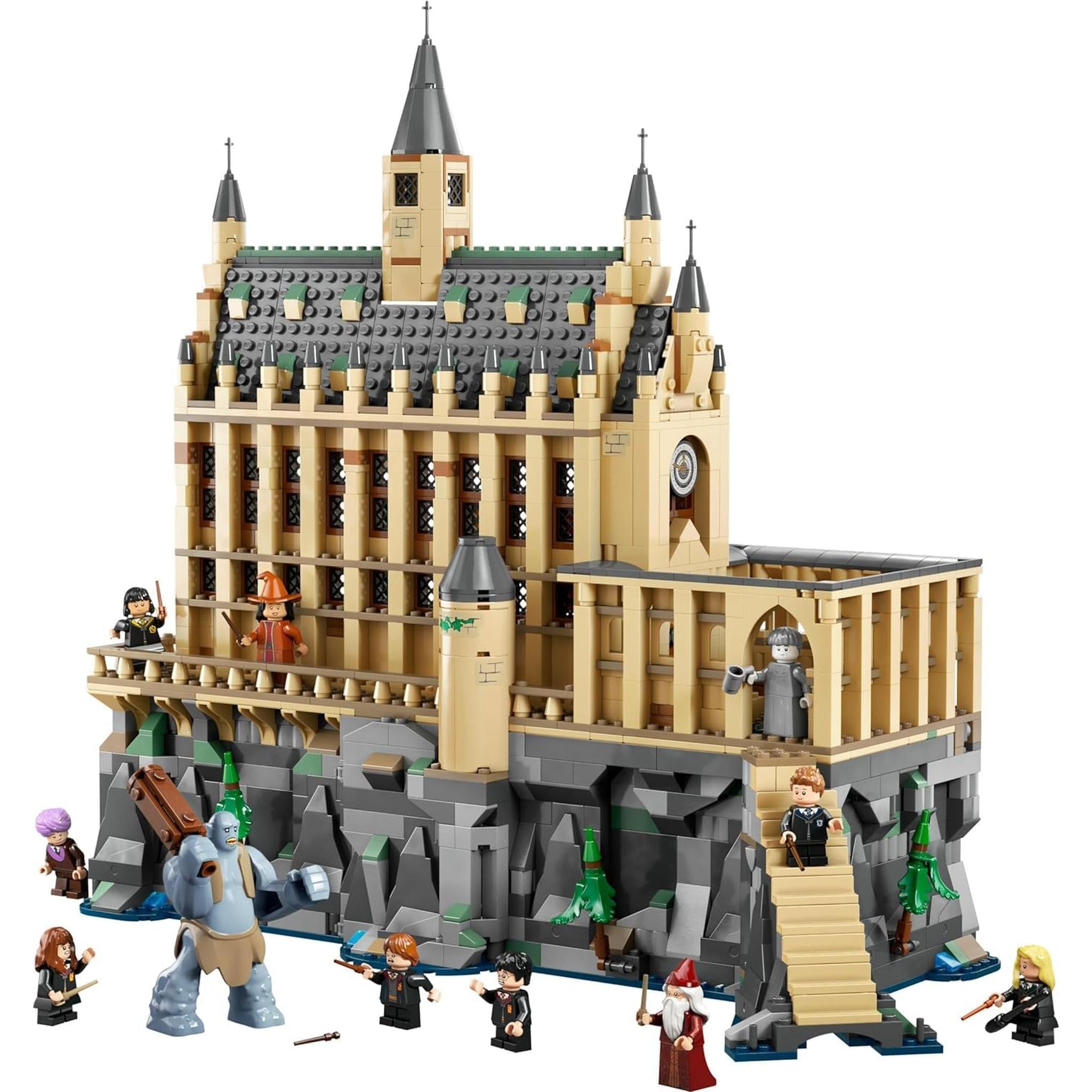 LEGO Harry Potter Hogwarts Castle: The Great Hall, Castle Toy Playset with 11 Minifigures, Harry Potter Collectible, Magical Gift for Boys, Girls or Any Fan, Harry Potter Toy for 10 Year Olds, 76435
