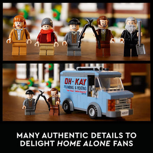 LEGO Ideas Home Alone McCallisters’ House 21330 Building Set for Adults, Movie Collectible Gift Idea with 5 Minifigures