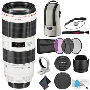 Canon EF 70-200mm f/2.8L is III USM Telephoto Zoom Lens for Canon DSLR - Bundle - International Model - Used Canon