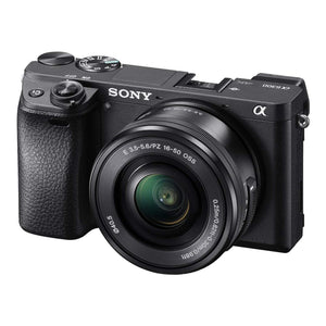 Sony Alpha a6300 Mirrorless Digital Camera International Model w/ 16-50, Black Sony
