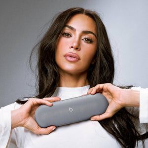Beats Pill x Kim Kardashian - Wireless Bluetooth Speaker and Portable Charger via USB-C - Up to 24 Hours Battery Life, IP67 Water Resistant, Apple & Android Compatible, Built-in Mic - Dark Gray