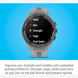 Garmin Approach S70S, Gray 42mm with Accessories Garmin