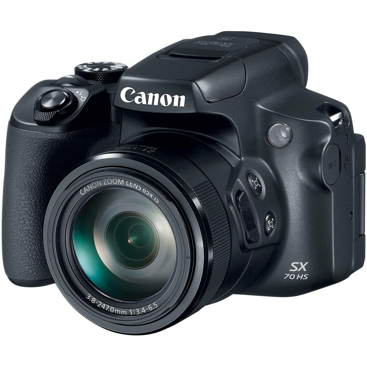 Canon PowerShot SX70 HS Digital Camera International Model Vlog Bundle