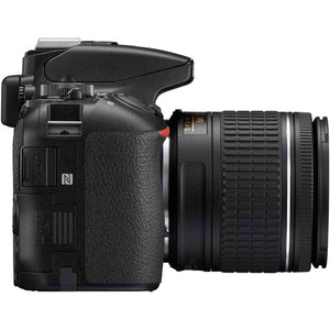 Nikon D5600 24.2MP DX-Format DSLR Digital Camera Dual Zoom Lens Kit - Renewed - Reconditioned Nikon