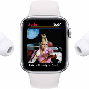 Apple Watch SE GPS, 40mm Space Gray Case + Black Sport Band - Renewed - Reconditioned Apple