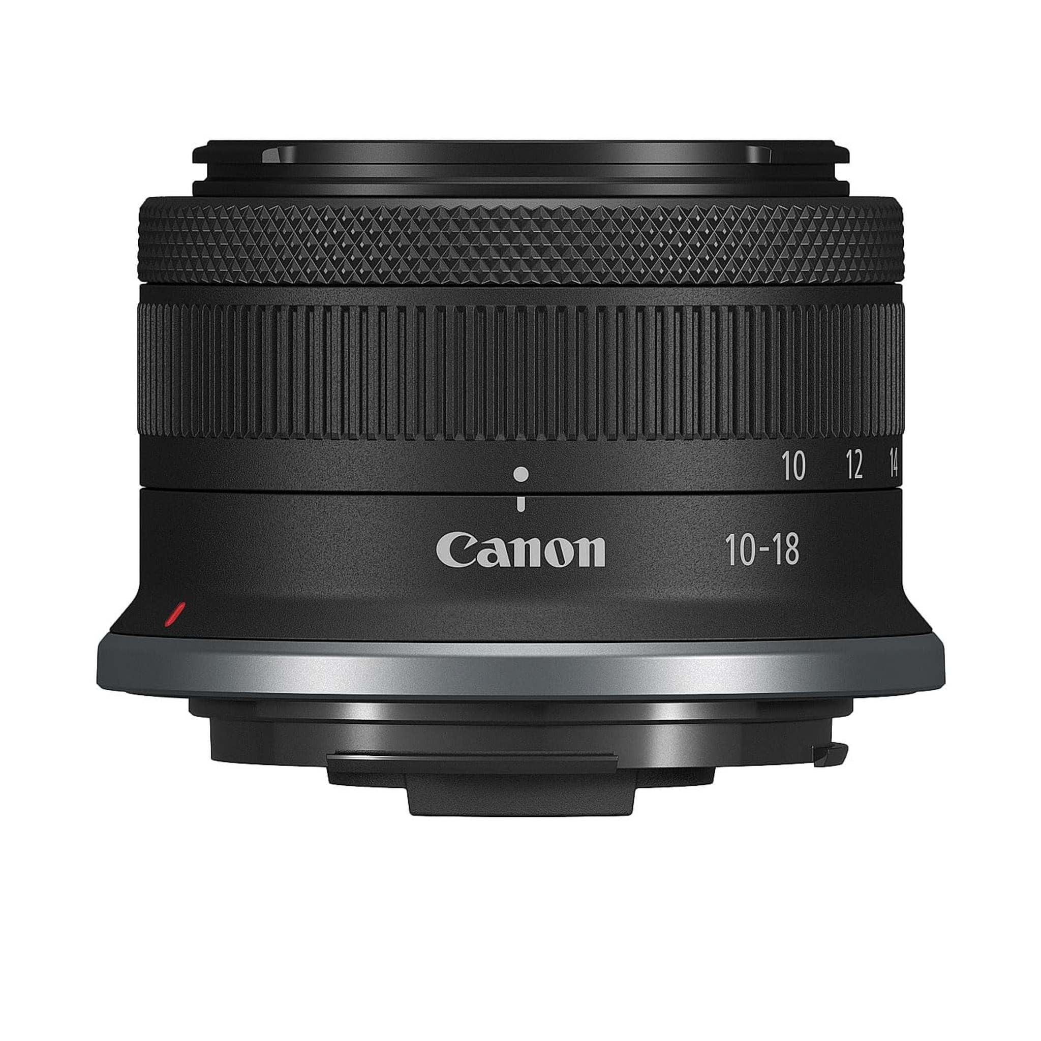 Canon RF-S10-18mm F4.5-6.3 is STM Ultra-Wide-Angle Zoom Lens, Mirrorless, Great for Vlogging & Selfies, Compact & Lightweight, for Video, Travel, Landscapes & Interiors Canon