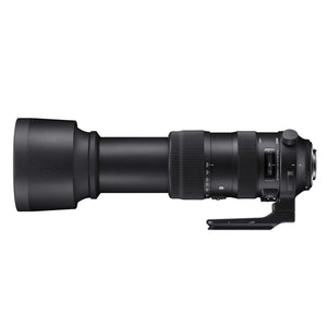 Sigma 60-600mm f/22-32 Fixed Zoom F4.5-6.3 DG OS HSM Camera Lenses, Black 730954 , Canon EF - Used Sigma