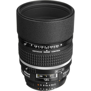 Nikon AF DC-NIKKOR 105mm f/2D Lens with Pro Filter Renewed - Reconditioned Nikon