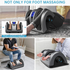 TISSCARE Foot Massager - Shiatsu Foot Massager with Heat for Neuropathy and Plantar Fasciitis - Feet Massager for Circulation and Pain Relief TISSCARE