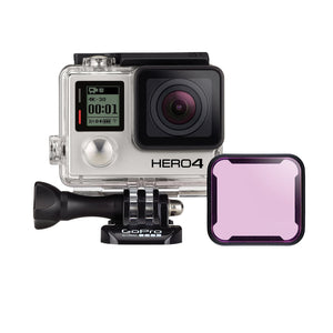 GoPro HERO3+ Dive Filter for Standard Housing Magenta GoPro Official Accessory - Used GoPro