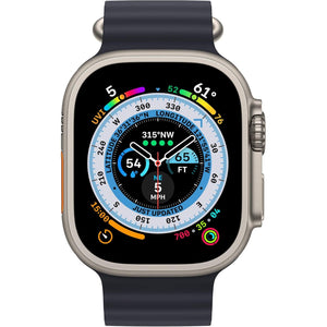 Apple Watch Band - Ocean Band 49mm - Midnight - Regular