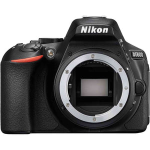 Nikon D5600 Digital Camera with 18-140mm Lens 1577 + 64GB SD Card + Bag Intl - Reconditioned Nikon