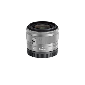 Canon EF-M 15-45mm f/3.5-6.3 Image Stabilization STM Zoom Lens Silver - Used Canon