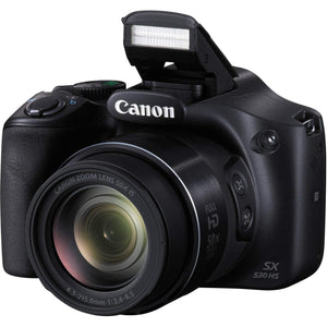 Canon PowerShot SX530 HS Digital Camera 50X Optical Zoom Bundle with 32GB Memory Card Canon