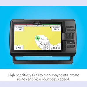 Garmin Striker Vivid 9sv, Easy-to-Use 5-inch Color Fishfinder and Sonar Transducer, Vivid Scanning Sonar Color Palettes, 9 inch 010-02554-00