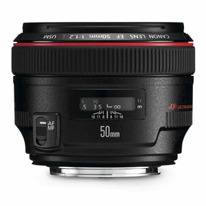 Canon EF 50mm f/1.2 L AF USM Lens - Used Canon