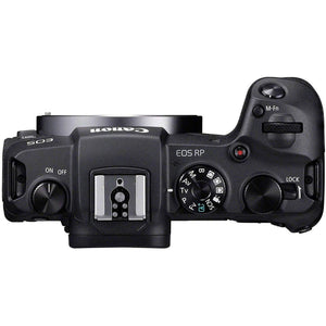 Canon EOS RP Mirrorless Camera 26.2MP Portable Full Frame Body Only 3380C002 with Lens Mount Adapter EF-EOS R Adapts EF - Used Canon