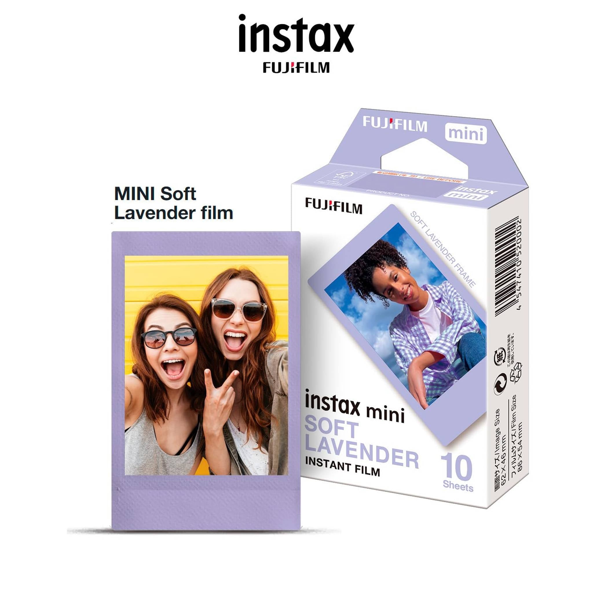 Fujifilm Instax Mini Soft Lavender Instant Film - 10 Exposures instax